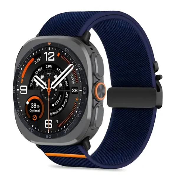 Tech-Protect Nylon Clasp tmavo modrá / Remienok / pre Samsung Galaxy Watch Ultra / 47 mm / Nylon