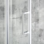 KERRA - Sprchovací kút bez vaničky Aruba 80, chróm 5907548124630