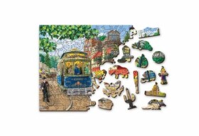 Wooden City 3D Puzzle Viktoriánska ulica L