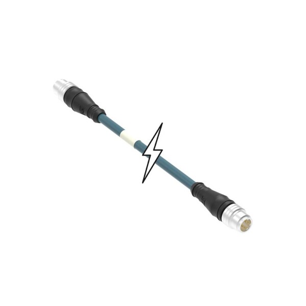 Molex Molex WOD Industrial Solution upravený zástrčkový konektor pre senzory - aktory, 1300480101, 1 ks; 1300480101
