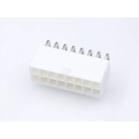 Molex vstavaná zásuvková lišta (štandardná) Počet pólov 16 39301162 1 ks Bulk; 39301162
