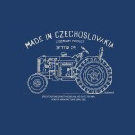 Bushman Pánske tričko Legend Zetor 25, tmavomodré M