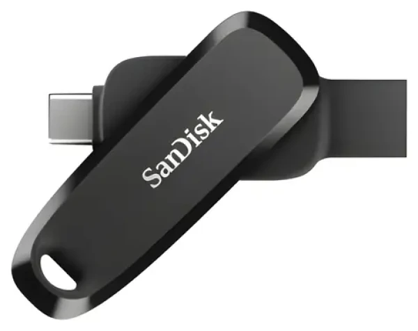 SanDisk Phone Drive 256 GB čierna / Flash Disk / USB-C + USB-A / USB 3.2 Gen 1 / čítanie 100 MB/s (SDDDC6-256G-G46)