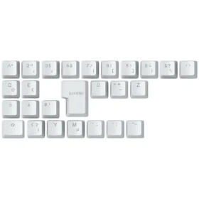 Glorious vymeniteľné klávesy GMMK ABS Doubleshot V2 (ISO DE) biela / ABS / 26 ks / ISO DE layout / Cherry MX(+) (GLO-KC-ABS-DEKIT-W)