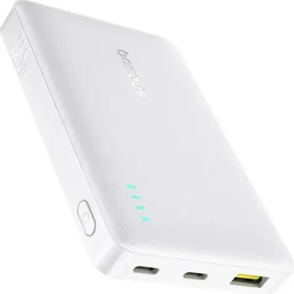 Baseus EnerFill FP21 biela / Powerbanka / 10000 mAh / 22,5 W / 2x USB-C / 1x USB-A (P1008210D213-00)