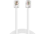 Sandberg telefónny kábel RJ11 gt; RJ11 1.8m biela (500-60)