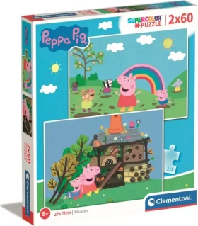 Clementoni PUZZLE Prasiatko Pepina