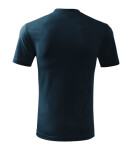 Klasické tričko unisex tmavomodré L