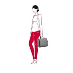 Toaletná taška Reisenthel Toiletbag XL Twist Silver