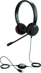 Jabra Evolve 30 II Stereo UC USB-A čierna / stereo náhlavná súprava / mikrofón / USB-A + 3.5mm jack (5399-829-309)