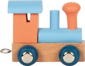 Small Foot Polárna písmenková lokomotíva oranžová