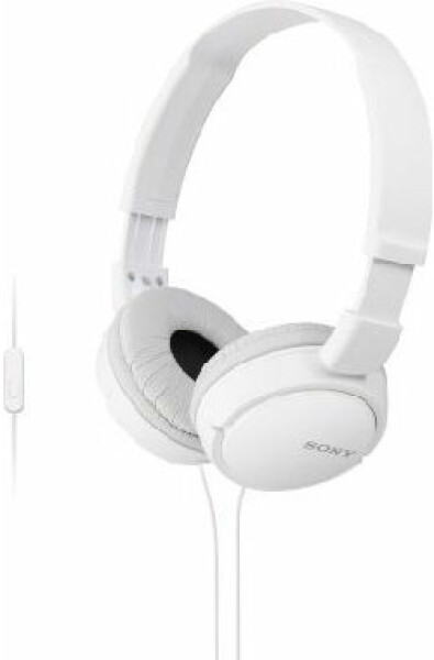 Sony MDR-ZX110AP Uzavreté slúchadlá na uši biela (MDRZX110APW.CE7)