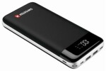 SWISSTEN Black Core max 30000 mAh čierna / Power Bank / 12V / 2A / PD amp; QC / micro-USB amp; USB-C (22013929)