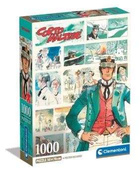 Clementoni PUZZLE Corto Maltese: Dobrodružný námorník