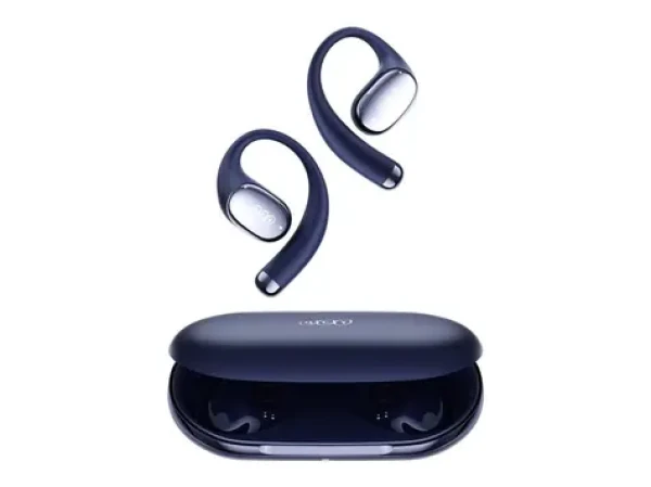 QCY Crossky R70 modrá / Bezdrôtové slúchadlá s mikrofónom / TWS / Bluetooth 6.0 / IPX5 / dobíjací box (CT02 blue)