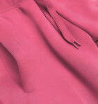 Ružové teplákové nohavice (CK01-19) odstíny růžové S (36)