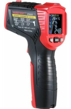 Habotest HT651D Digitálny laserový pyrometer / merač vlhkosti (HT651D)