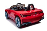 Mamido Mamido Elektrické autíčko BMW i4 červené 12V7Ah EVA kolesá ECO Koža