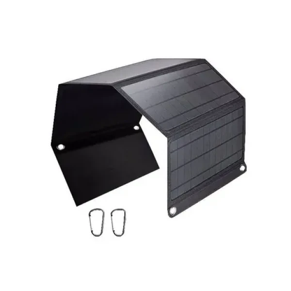 Viking VSP28W čierna / Solárny panel 28W / IPX5 / 3 výstupné porty (VSP28W)