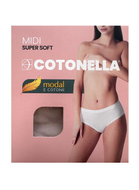 Nohavičky Cotonella ADD07 Midi Modal M-3XL nero 3xl