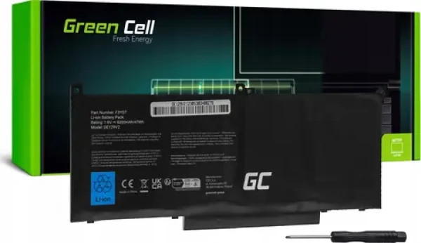 Green Cell DE129V2 / Batéria pre notebook / DELL Latitude 7280/7290/7380/7490 / 7,6 V / 6200 mAh (DE129V2)