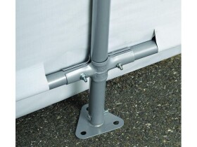 Plachtový prístrešok – ShelterLogic 2,4 × 2,4 m sivý