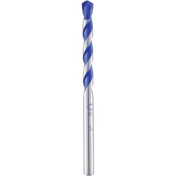 Alpen 25700400100 tvrdý kov vrták do žuly 4 mm Celková dĺžka 75 mm valcová stopka 1 ks; 25700400100