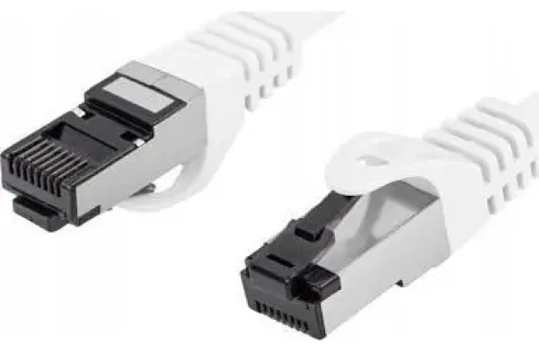 Lanberg CAT8.1 S/FTP 2m biela / Patch kábel / LSZH / RJ-45 / 2000 MHz (PCF8-10CU-0200-W)