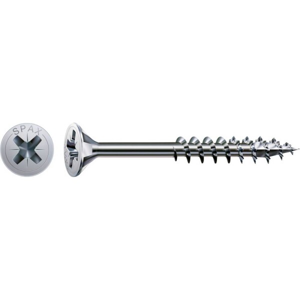 SPAX 0291010350355 skrutka zo zápustnou hlavou 3.5 mm 35 mm krížová dražka Pozidriv ocel 1000 ks; 0291010350355