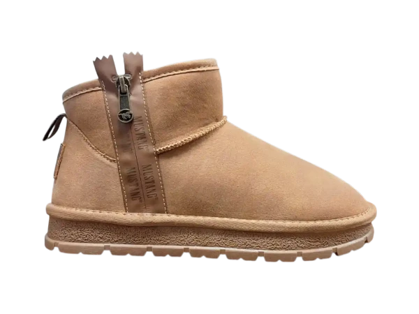 Mustang 36M0152004 Dámska zimná členková obuv camel 40