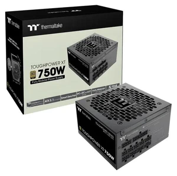 Thermaltake Toughpower XT 750W / ATX 3.1 / aktívny PFC / 80 PLUS Gold / PCIe Gen 5 (PS-TPX-0750FNFAGE-1)