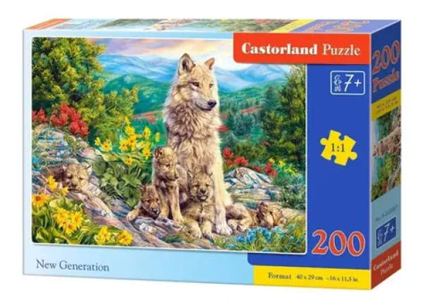 Castorland 222087 Nová generácia