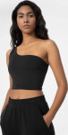 Dámsky crop top 4F H4Z22-TSD033 čierny Černá L