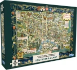 GIBSONS Puzzle Londýn zo Southern Railway