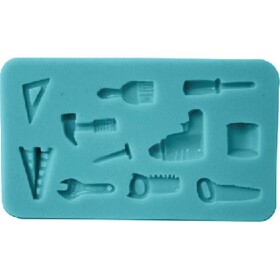 Silikónová formička nástrojov 10×6 cm - Cakesicq - Cakesicq