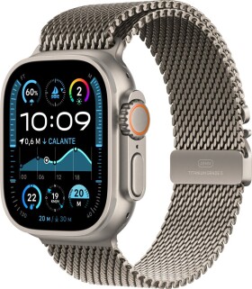 Apple Watch Ultra 2 GPS + Cellular 49mm Natural Titanium Case Milanese Loop Sivý (MX5R3FD/A)