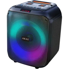 AKAI ABTS V30 čierna / Prenosný párty reproduktor / Bluetooth 5.0 / 40W RMS / USB / AUX (ABTS-V30)