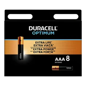 Duracell Optimum Boost / Alkalická batéria / AAA / 1,5 V / 8 ks (42476)