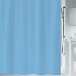 Spirella Primo nebesky modrý 120 x 200 cm / Sprchový záves / polyester