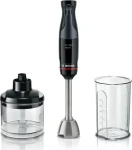 BOSCH MSM4B620 čierna / Tyčový mixér / ErgoMaster / 1 000 W / QuattroBlade / sekáčik 0,5 L (MSM4B620)