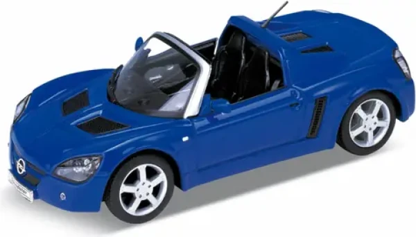 Welly Opel Speedster model modrá