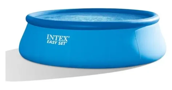 INTEX Easy Set 457 x 122 cm / Bazén / kruhový / kartušová filtrácia 3 785 l/h / rebrík, podložka a kryt