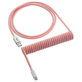 CableMod Classic Coiled Keyboard Cable USB-C - USB-A 1.5m Orangesicle / Kábel pre klávesnicu (CM-CKCA-CW-OW150OW-R)