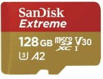 SanDisk Extreme microSDXC 128GB + adaptér / Class 10 / UHS-I / čítanie: až 170MBs (SDSQXAA-128G-GN6AA)