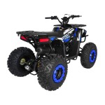 Mamido Detská benzínová štvorkolka RamiGO MONSTER 200CC čierno-modrá