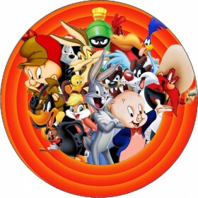 Jedlý papier Looney Tunes postavy 19,5 cm - Pictu Hap - Pictu Hap