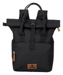 Roll top batoh Travelite Basics Short Handle Roll-up Black