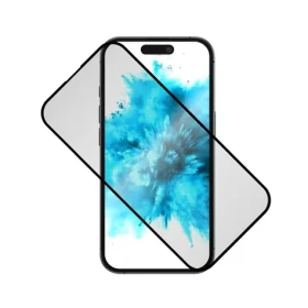 FIXED Ochranné tvrdené sklo Privacy Full-Cover pre Apple iPhone 16 PLUS čierne / lepenie cez celý displej (FIXGP-1401)
