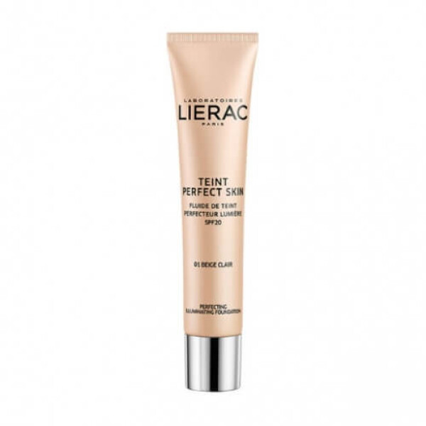 Lierac Tekutý rozjasňujúci make-up SPF 20 Teint Perfect Skin (Illuminating Foundation) 30 ml 01 Claire