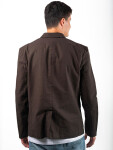 RVCA LOMAX BLAZER CHOCOLATE jarná bunda pánska - M